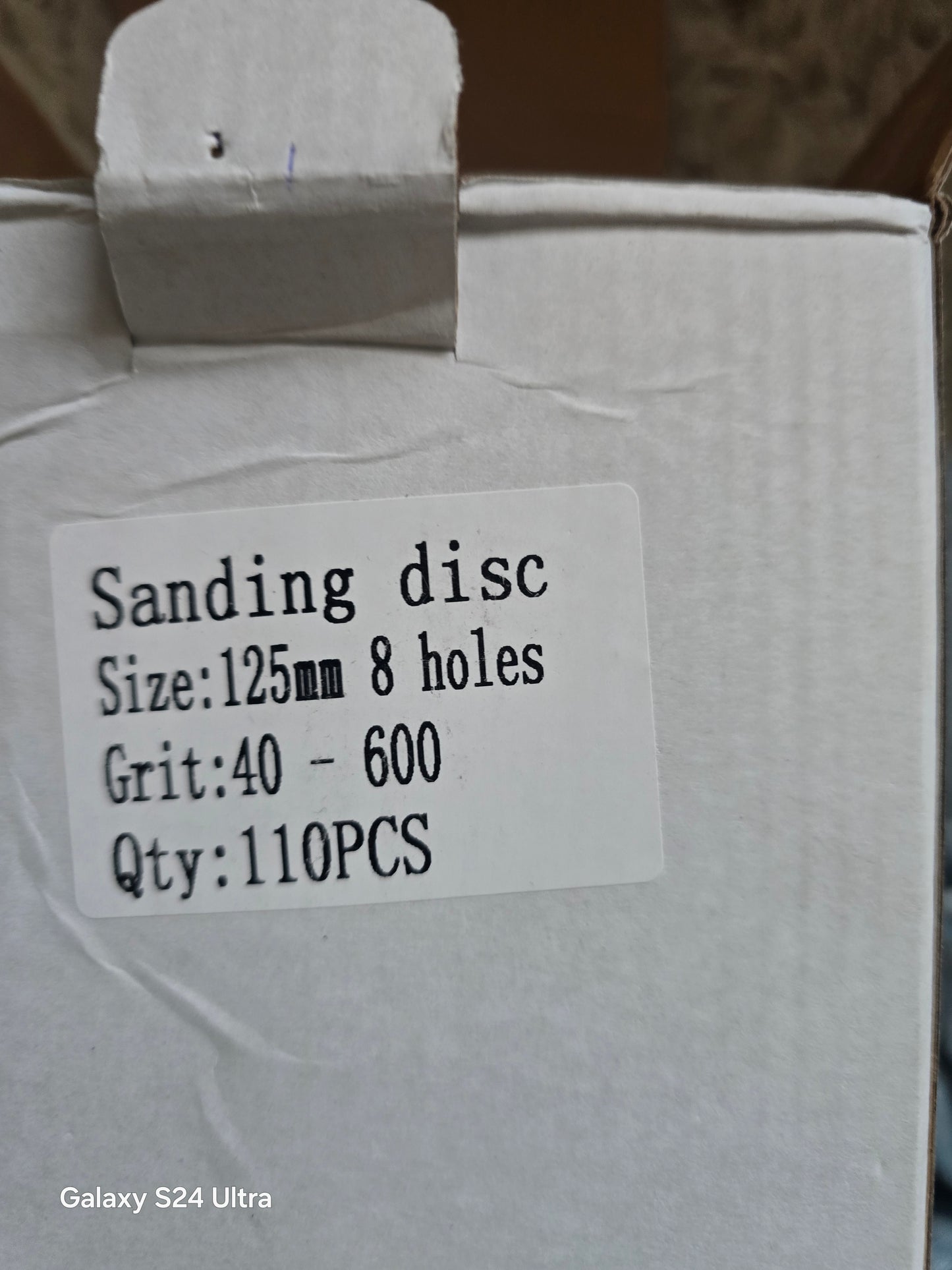5 inch 8 hole sanding discs