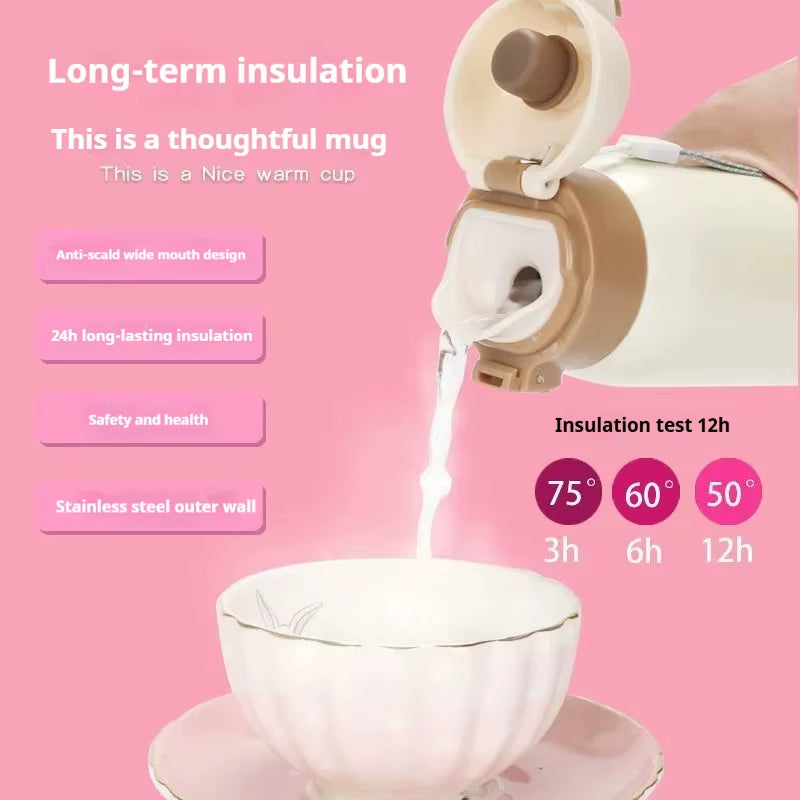 200ML/350ML Stainless Steel Pocket Cup Travel Thermal Coffee Mug Mini Thermos Cup Vacuum Flask Insulated Cup Sport Water Bottle