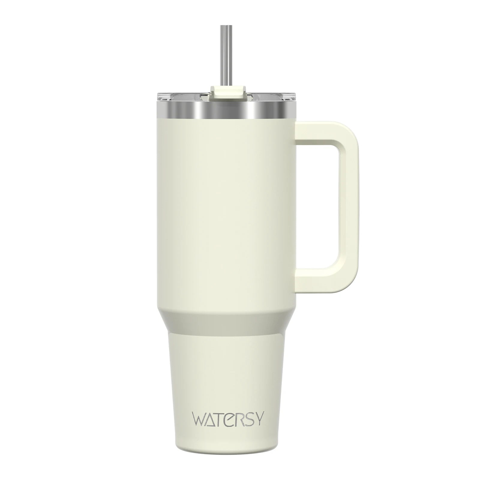 591Ml Stainless Steel Insulated Cup 20Oz Tumbler with Handle and Straw Keep Cold and Hot Thermal Mug Portable Car Travel Mug