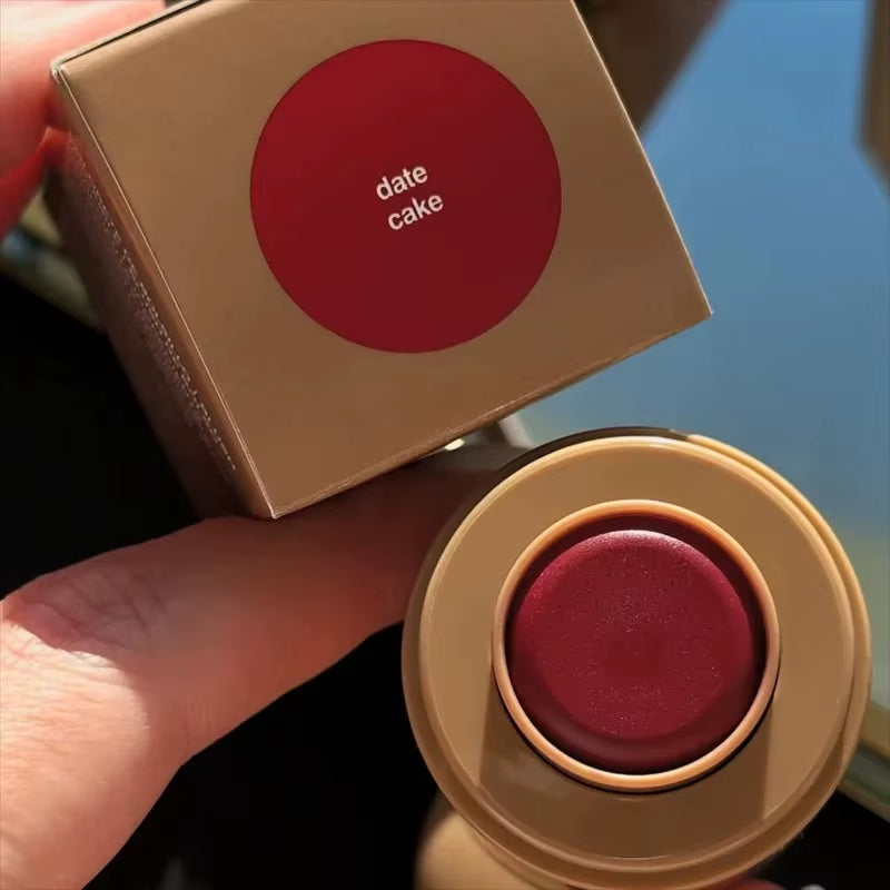 Rhod Pocket Blush LIP Stick Lip and Cheek Hydrating Stick Natural Rouge Powder Blush Cream Lipstick Cheek Easy to Apply Color