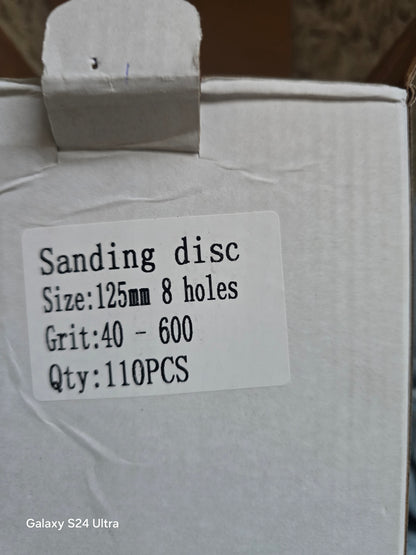 5 inch 8 hole sanding discs